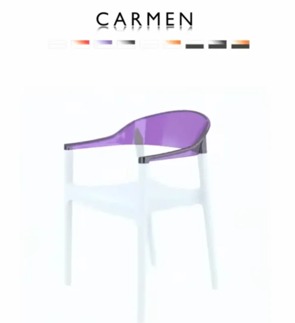 Söögilaua tool Carmen tootevideo